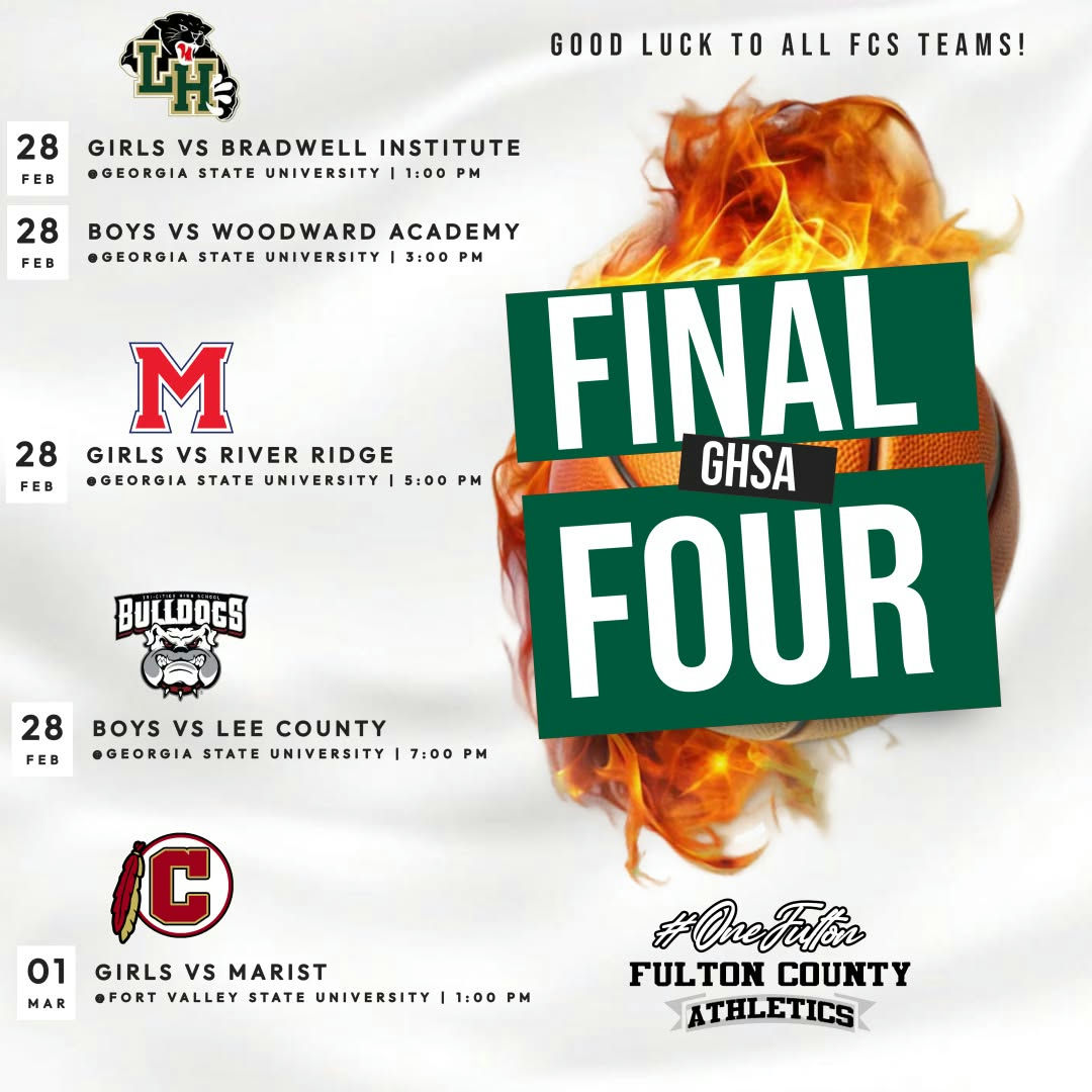 Cheer on Our Girls and Boys Basketball Teams in the Final Four of the GHSA Playoffs – Good Luck, Falcons!